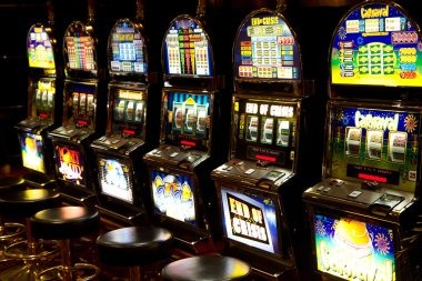 Roulette wheel spinning with betting layout on screen
